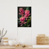 Poster d'art rose Curcuma (Cuisine)