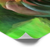 Poster d'art Rose Rainbow/Imprimer (Coin)