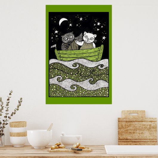 Poster d'art Sail Away (Cuisine)