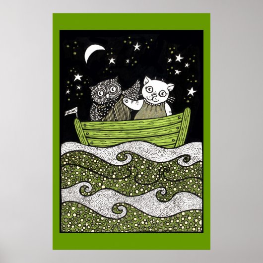 Poster d'art Sail Away (Devant)