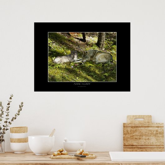 Poster d'art SANCTUAIRE (Cuisine)