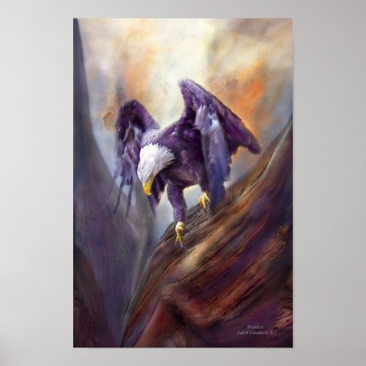 Poster d'art sans peur/Imprimer (Devant)