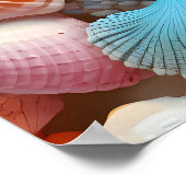 Poster d'art Seashells Seaside (Coin)
