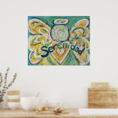 Poster d'art Serenidad Angel (Cuisine)