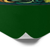 Poster d'art shamrock Spirit (Coin)