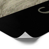 Poster d'art Shiba Inu Poster d'art Chien Shiba In (Coin)