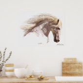 Poster d'art SILVERWIND (aquarelle) (Cuisine)