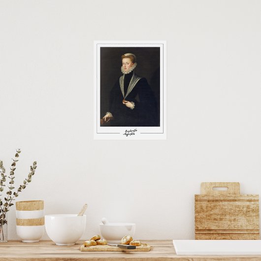 Poster d'art Sofonisba Anguissola Zedign #4 (Cuisine)