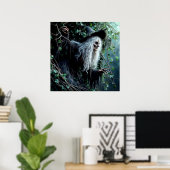 Poster d'art sorcier (Bureau à domicile)