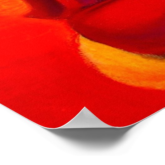 Poster d'Art Spirituel Bouddha Rire (Coin)