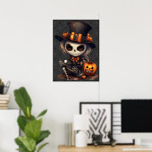 Poster d'art Steampunk Skeleton (Bureau à domicile)