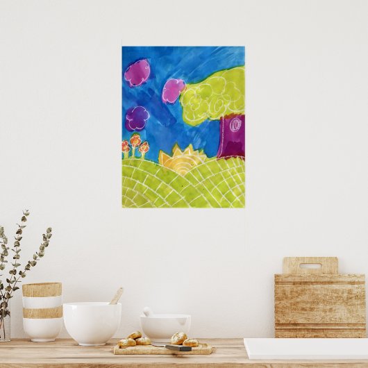 Poster d'art Sunny Day (Cuisine)