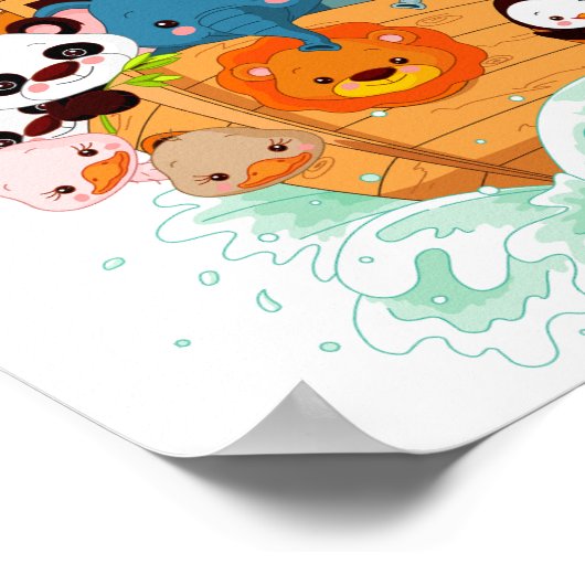 Poster D'Art Sur Noahs (Coin)