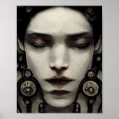 Poster d'Art Surreal Face (Devant)