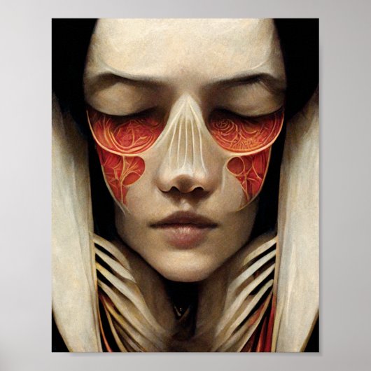 Poster d'Art Surreal Face 2 (Devant)