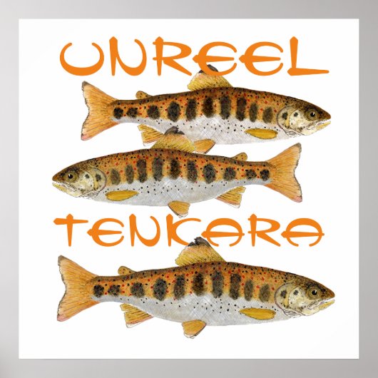 Poster d'art Tenkara (Devant)