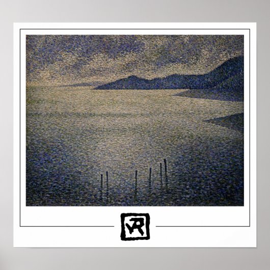 Poster d'art Théo van Rysselberghe Zedign #10 (Devant)