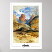 Poster d'art Thomas Moran Zedign #11 (Devant)