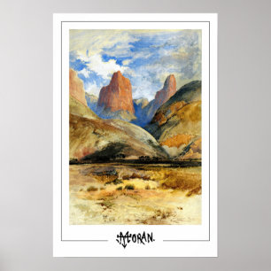 Poster d'art Thomas Moran Zedign #11