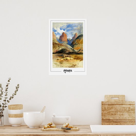Poster d'art Thomas Moran Zedign #11 (Cuisine)