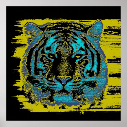 Poster d'art Tiger (Devant)