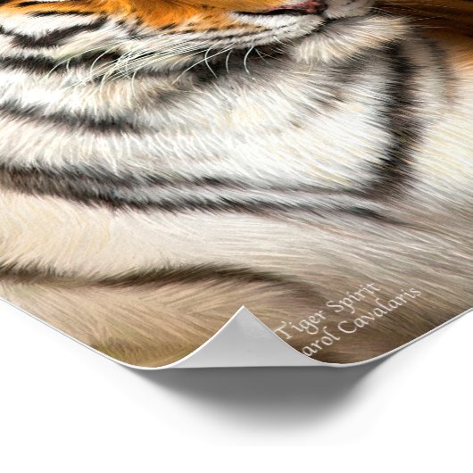 Poster d'art Tiger Spirit / Imprimer (Coin)