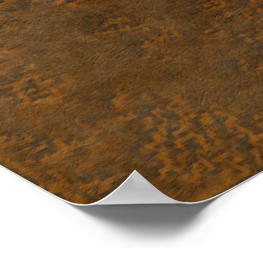 Poster d'art TLE TALE DES DEUX LOUPS (Coin)