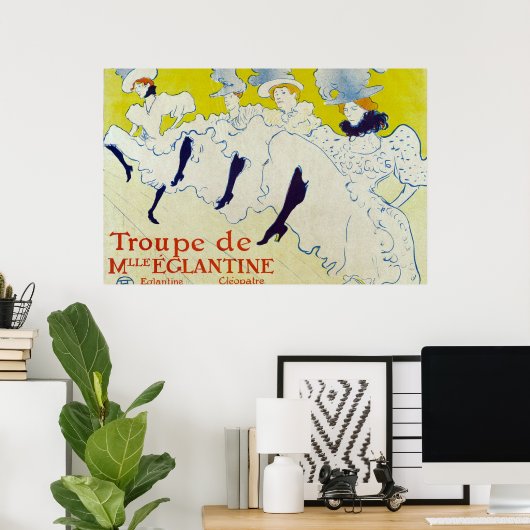 Poster d'art Toulouse Lautrec (Bureau à domicile)