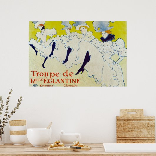 Poster d'art Toulouse Lautrec (Cuisine)
