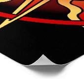 Poster d'art tribal Spitial Native Art Poster d'im (Coin)