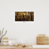 Poster d'art Vasily Polenov Zedign #189 (Cuisine)