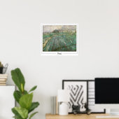 Poster d'art Vincent Van Gogh Zedign #10 (Bureau à domicile)