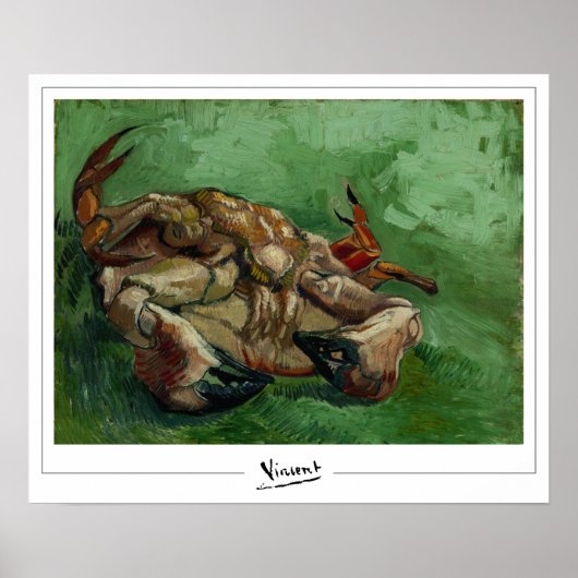 Poster d'art Vincent Van Gogh Zedign #10-2 (Devant)