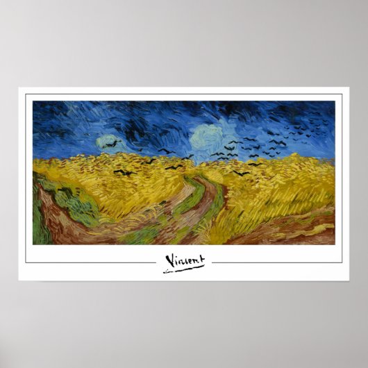 Poster d'art Vincent Van Gogh Zedign #11-3 (Devant)