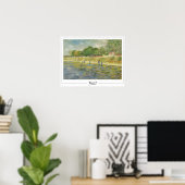 Poster d'art Vincent Van Gogh Zedign #12 (Bureau à domicile)