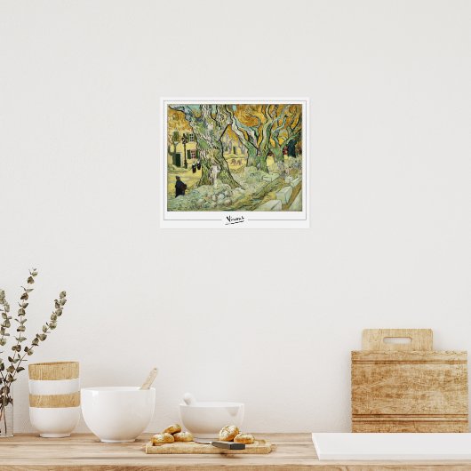 Poster d'art Vincent Van Gogh Zedign #13-2 (Cuisine)