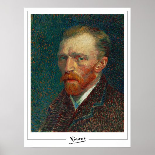 Poster d'art Vincent Van Gogh Zedign #21-2 (Devant)