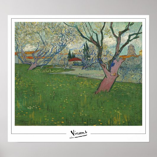Poster d'art Vincent Van Gogh Zedign #24 (Devant)