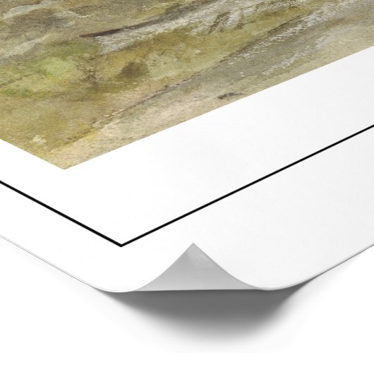 Poster d'art Vincent Van Gogh Zedign #25-2 II (Coin)