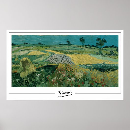 Poster d'art Vincent Van Gogh Zedign #25-3 (Devant)