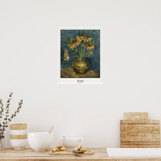 Poster d'art Vincent Van Gogh Zedign #2-3 (Cuisine)