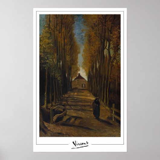 Poster d'art Vincent Van Gogh Zedign #31-2 (Devant)