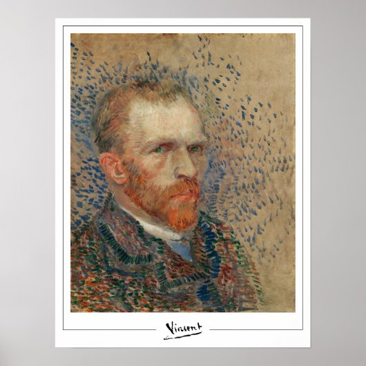 Poster d'art Vincent Van Gogh Zedign #32-2 (Devant)