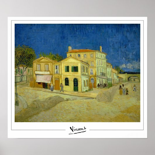 Poster d'art Vincent Van Gogh Zedign #34-3 (Devant)