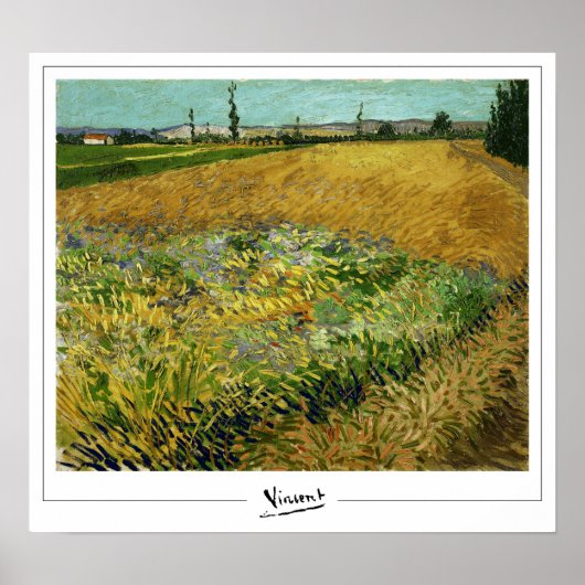Poster d'art Vincent Van Gogh Zedign #4 (Devant)
