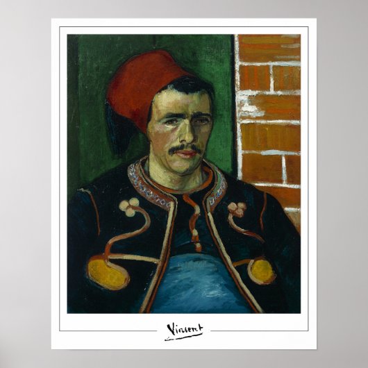 Poster d'art Vincent Van Gogh Zedign #40-3 (Devant)