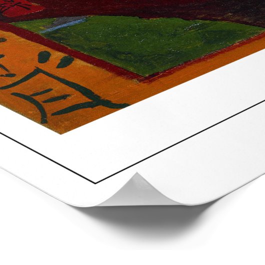 Poster d'art Vincent Van Gogh Zedign #43-3 (Coin)