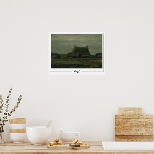 Poster d'art Vincent Van Gogh Zedign #46-2 (Cuisine)