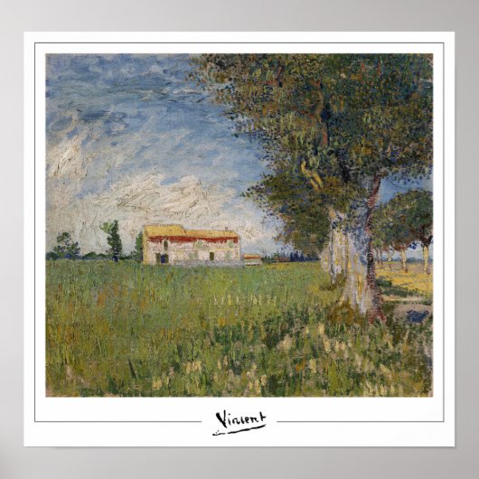 Poster d'art Vincent Van Gogh Zedign #47-3 (Devant)