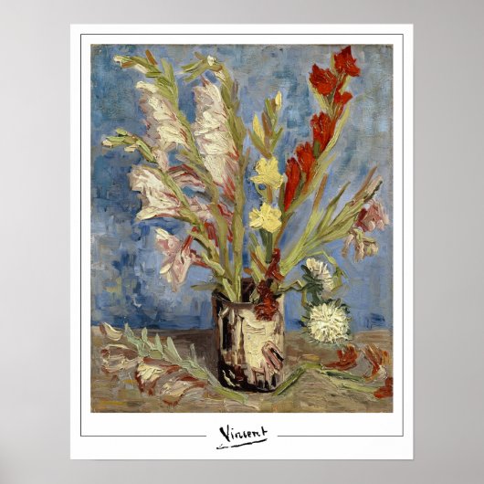 Poster d'art Vincent Van Gogh Zedign #48-2 (Devant)